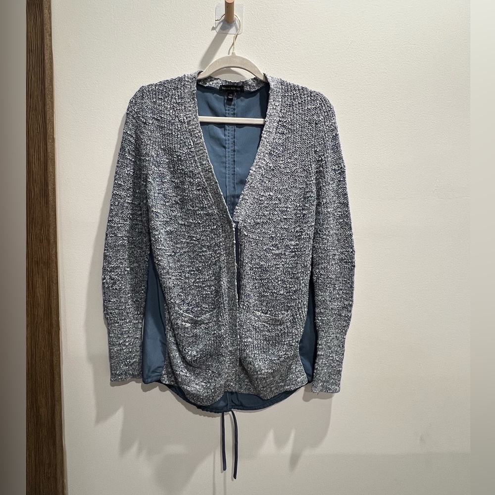 Banana Republic blue cotton blend cardigan size XS